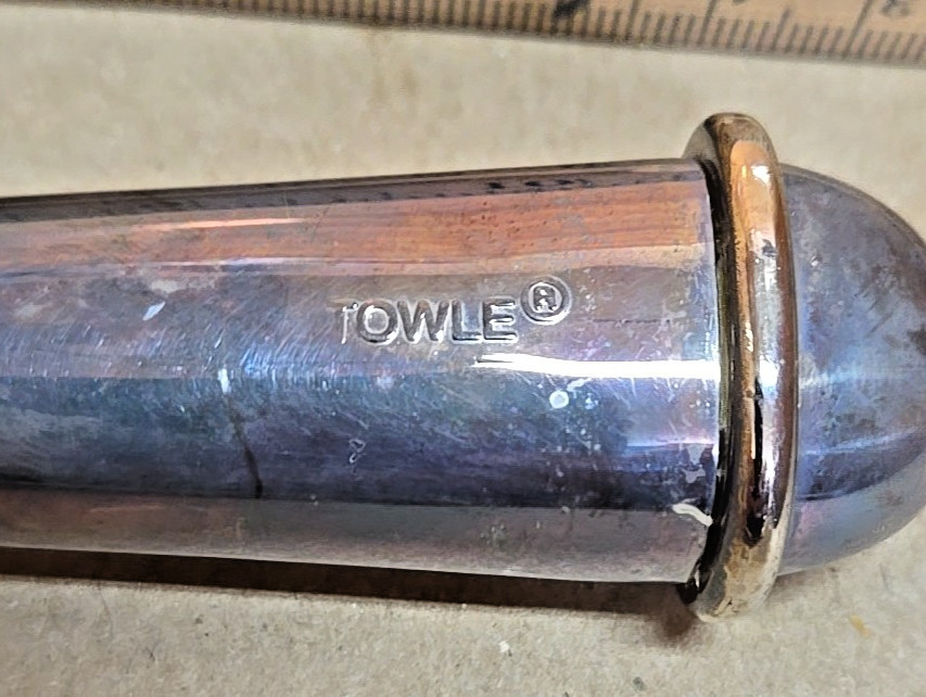 Vintage Towle Silverplated Copenhagen Cake Knife and Server