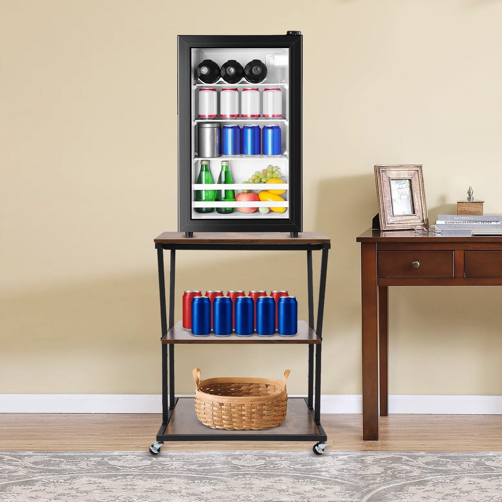 3-Tier Printer Stand for Home/Office, Printer Storage Cart, Printer Stand