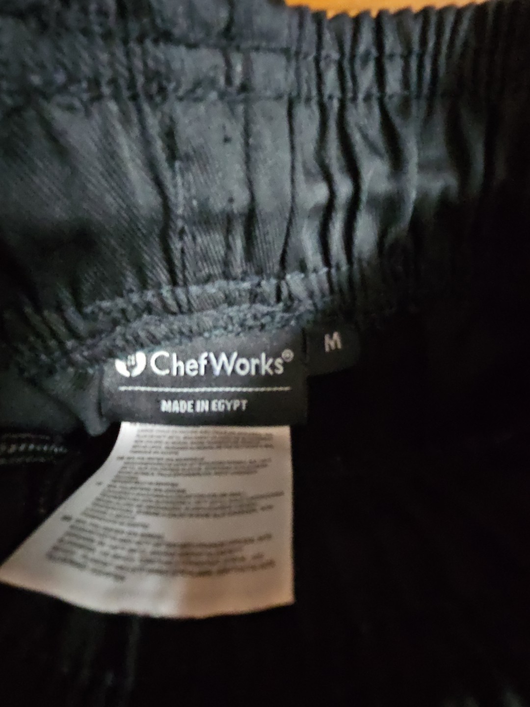 Chef Works - NBBP-000-M - Essential Baggy Chef Pants - Black - Size M