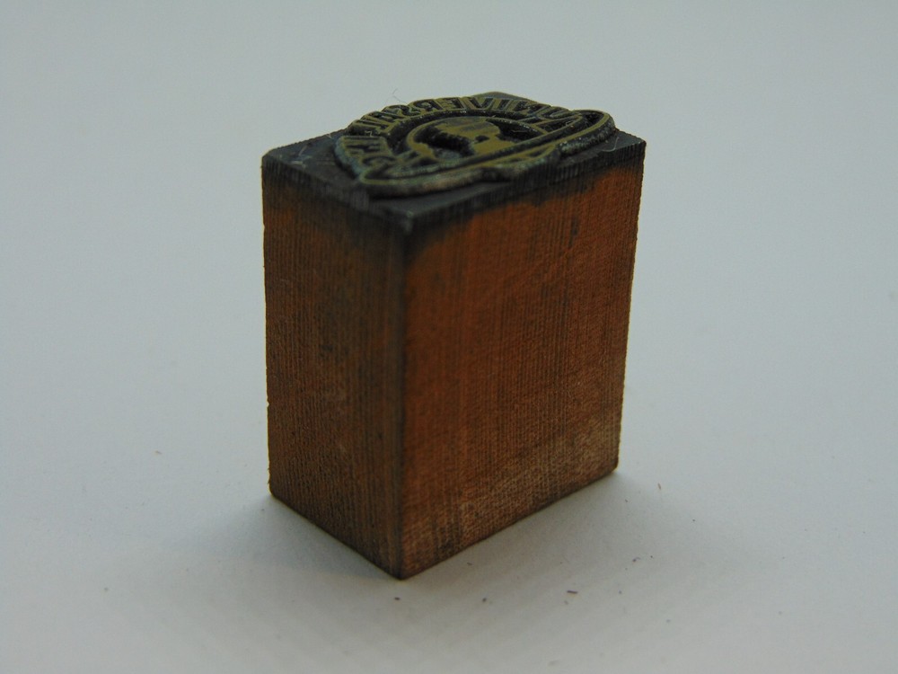 Vintage Printing Letterpress Printers Block Universal Inc