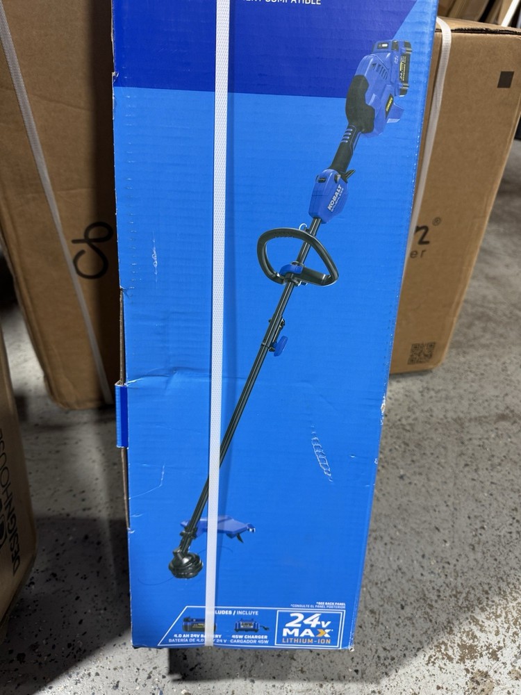 Kobalt 24-volt 15-in Split Shaft Attachment Capable Battery String Trimmer 4.0 A