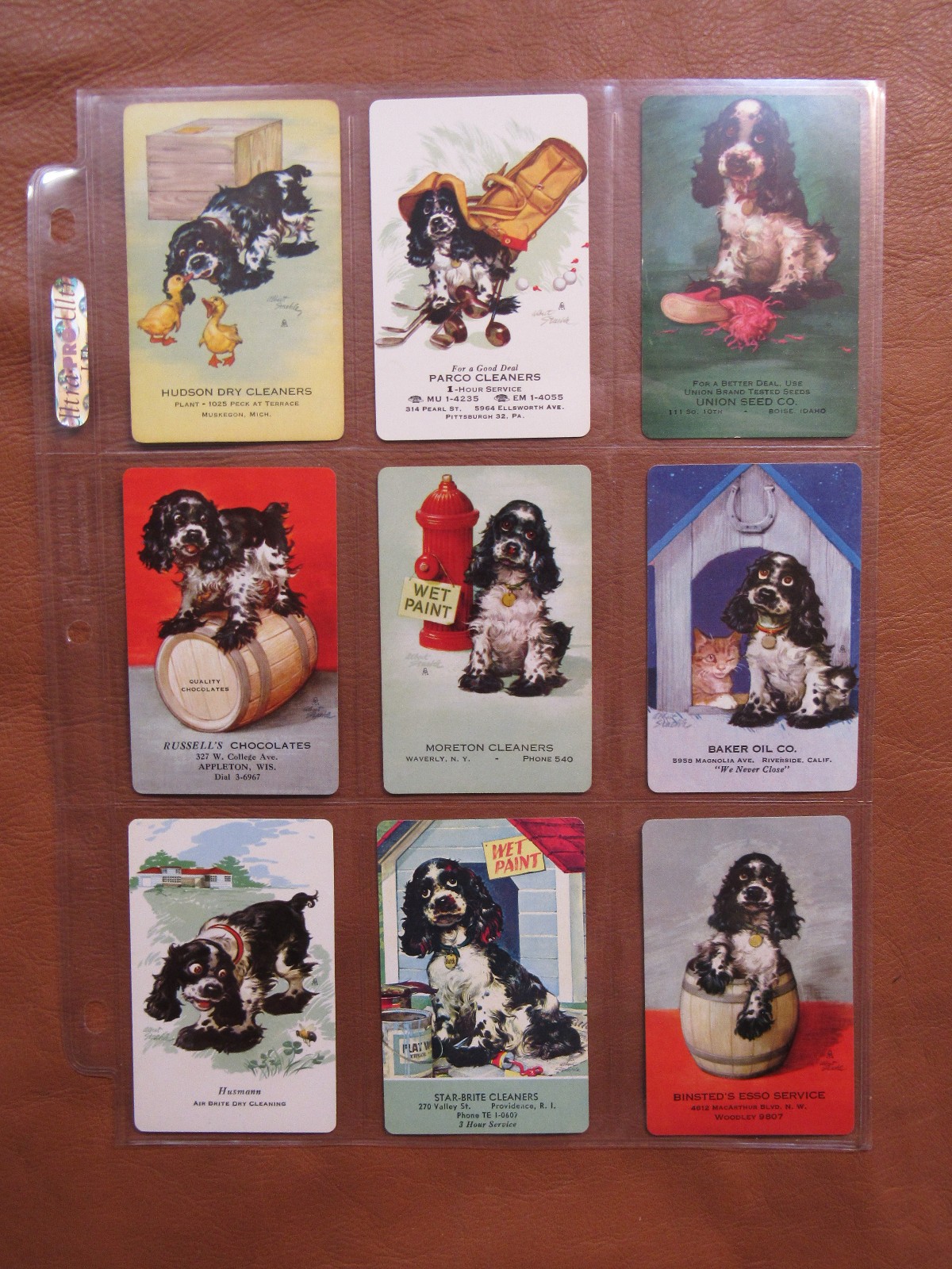 Lot 9 Staehle Butch Advertising  Swap Playing Cards  #9