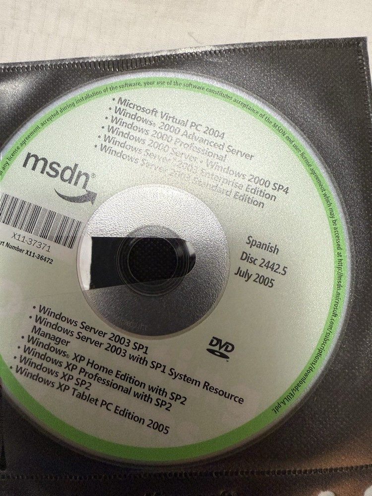 Windows 2000 Spanish