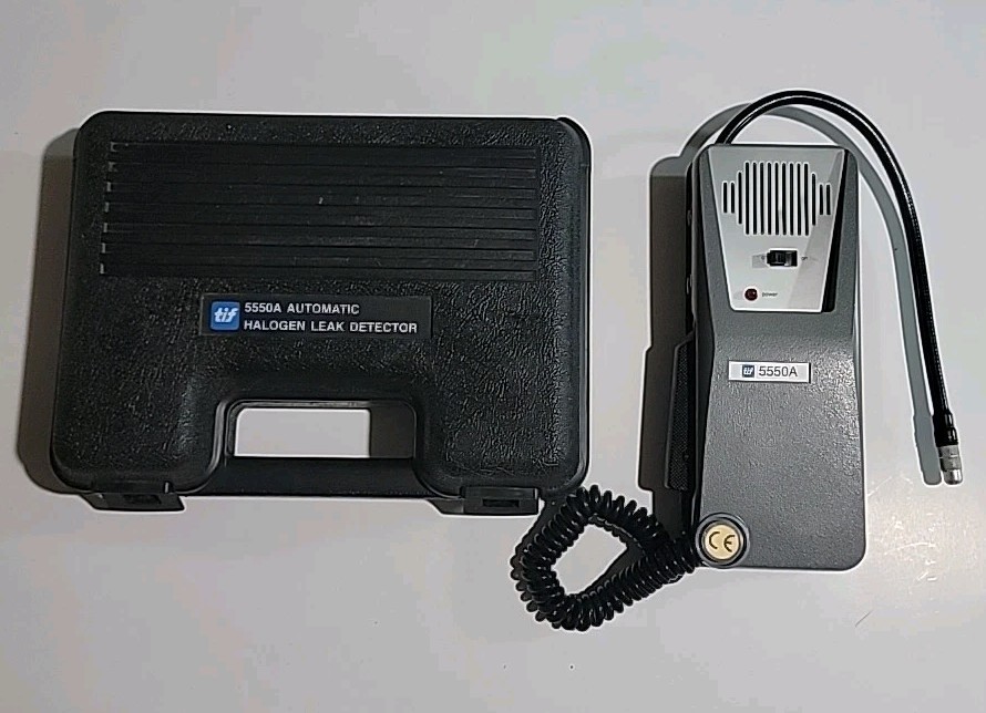 TIF Instruments Model TIF5650A Automatic Halogen Leak Detector w/ Case WORKS