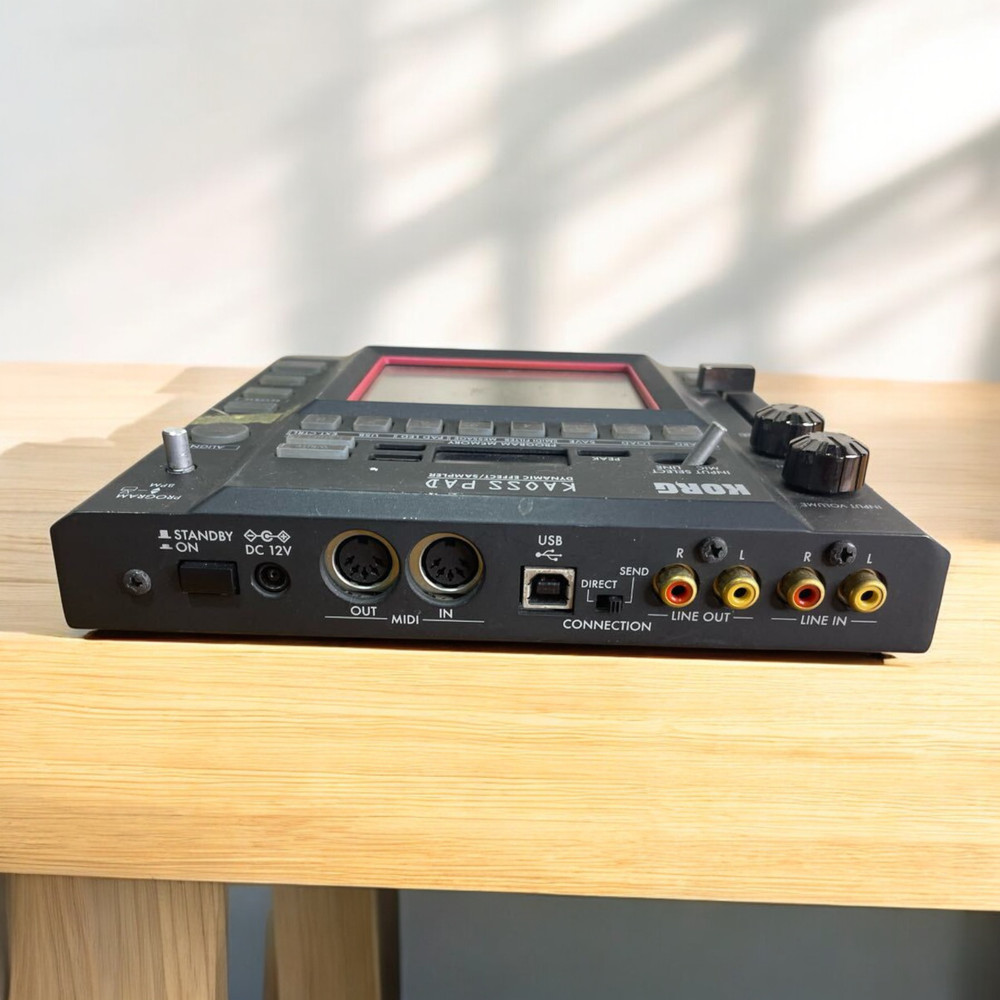 KORG KAOSS PAD KP3 KP-3 Dynamic Effect Sampler Sequencer Working