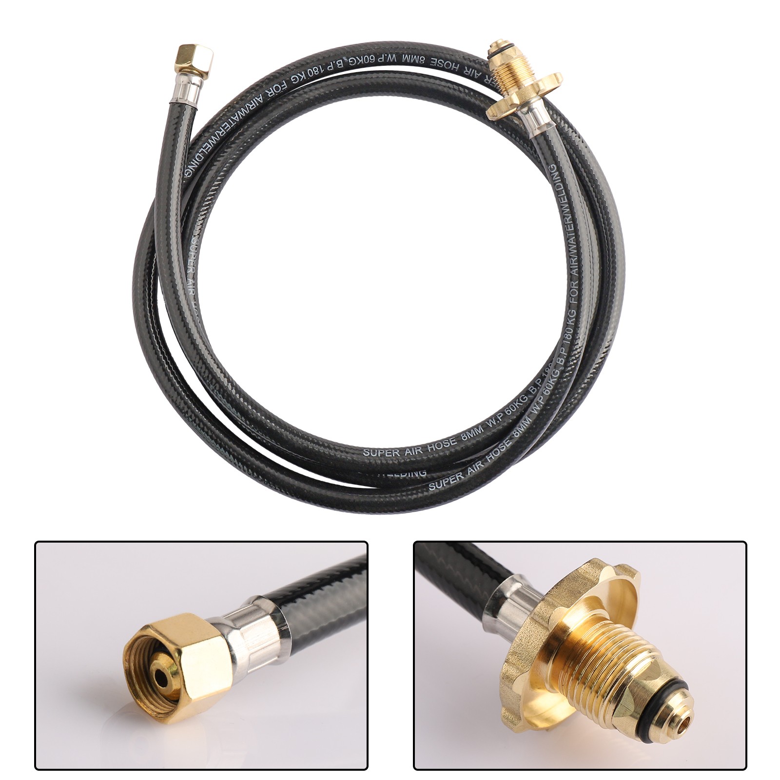 Portable Propane Torch Weed Burner Ice Snow Melter Outdoor Flame Thrower w/ Hose