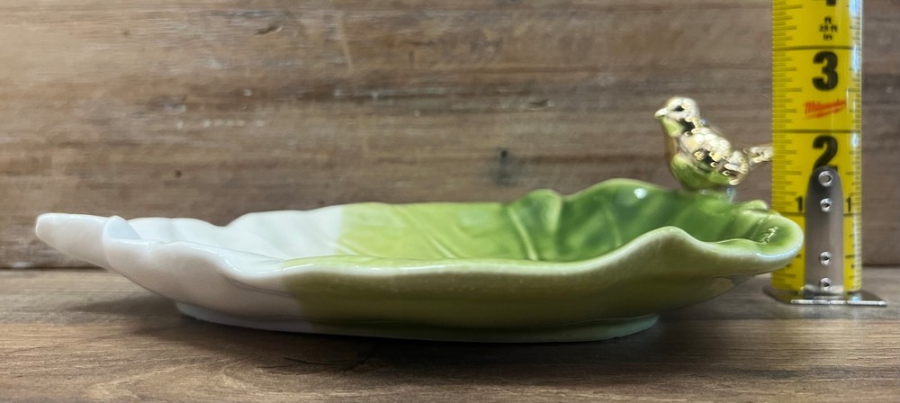 Leaf Ceramic Tray 9.5" x 2.5"