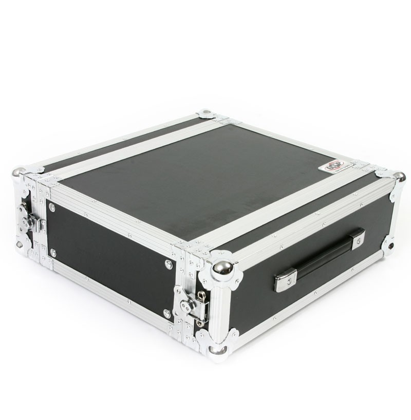 3 Space Rack Case 14" deep - Effects ATA Flight Case