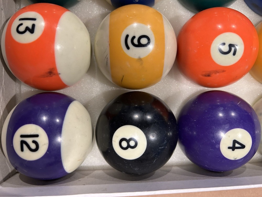 Mizerak Billiards Ball Set. Used Complete Set