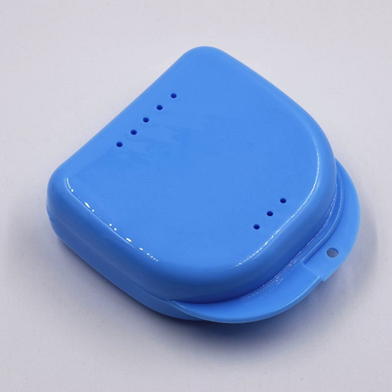 10Pcs Dental Retainer Denture Storage Case Box Mouthguard Container Assorted