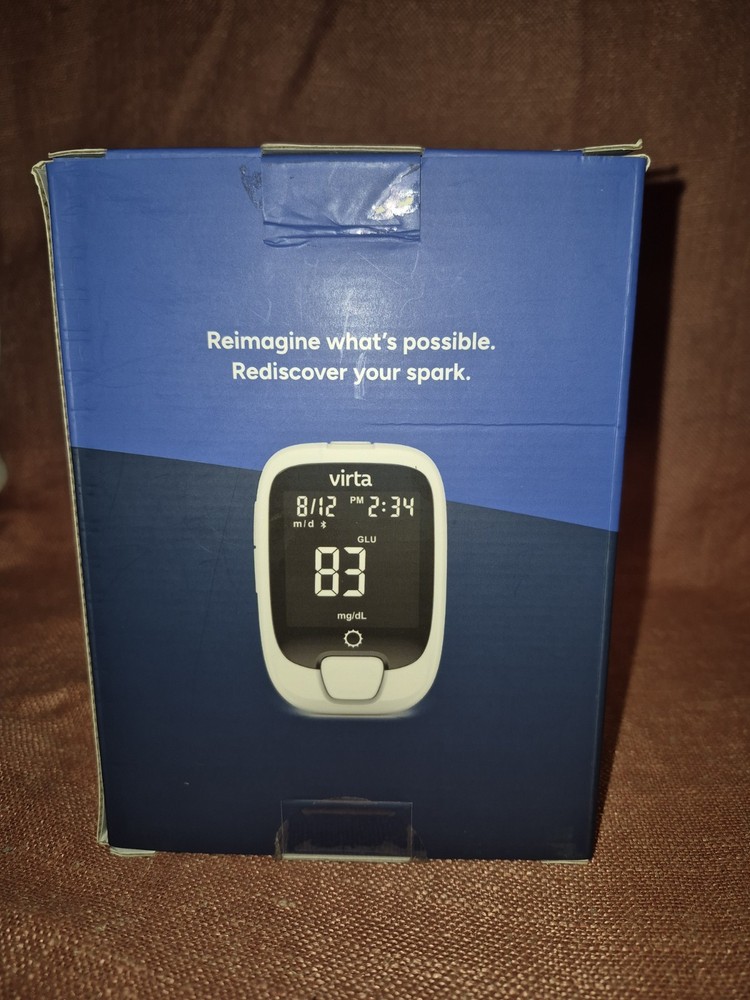 Virta Glucose & Ketone Meter Kit Bluetooth -New Open Box