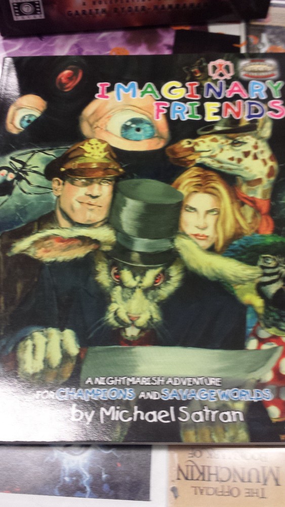 Imaginary Friends Hero System: 6th Edition IMP BWG723 RPG Rule Book