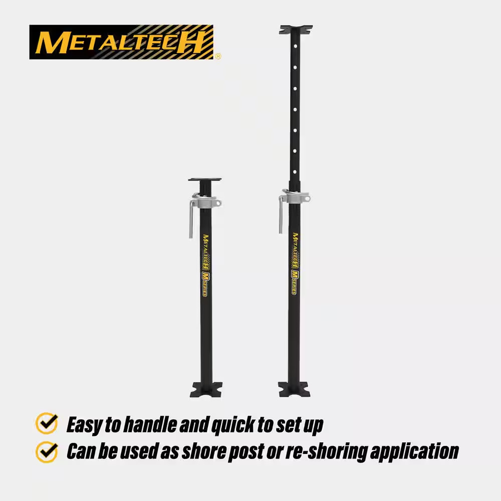 66 In. to 120 In. Medium Duty Adjustable Shoring Jack Post