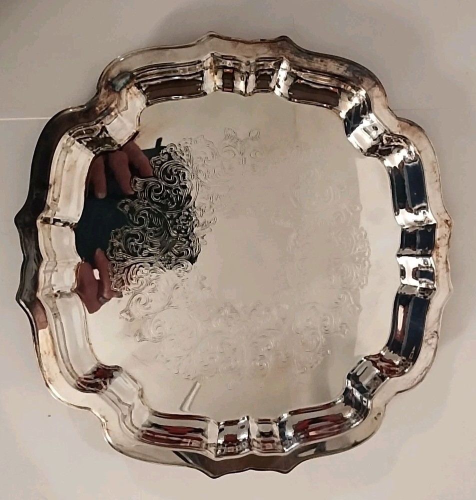 ONEIDA Stirling Silver Serving Tray