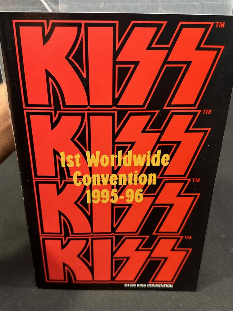 KISS Program Tour Book Tourbook 1995 Official Convention Vintage Kiss Aucoin Era