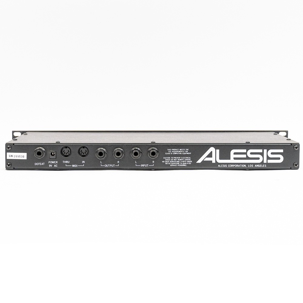 Alesis Midiverb II 16-Bit Digital Reverb Multi Effects Rack Processor w/ PSU