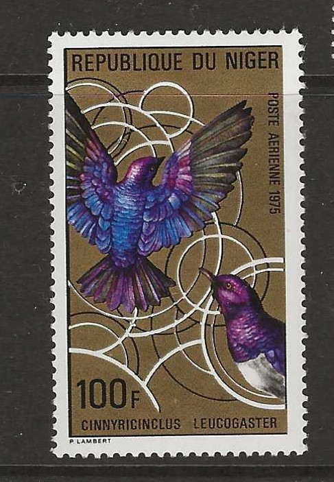 Niger 1969 birds  MNH (s156)
