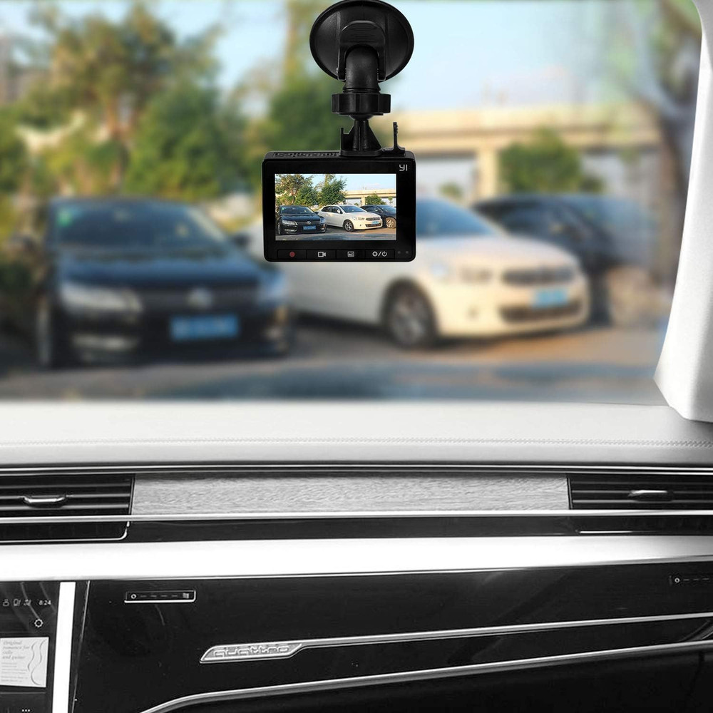 Dash Cam Suction Cup Mount and Glue Adhesive Mount Compatible with Dash Camera/D