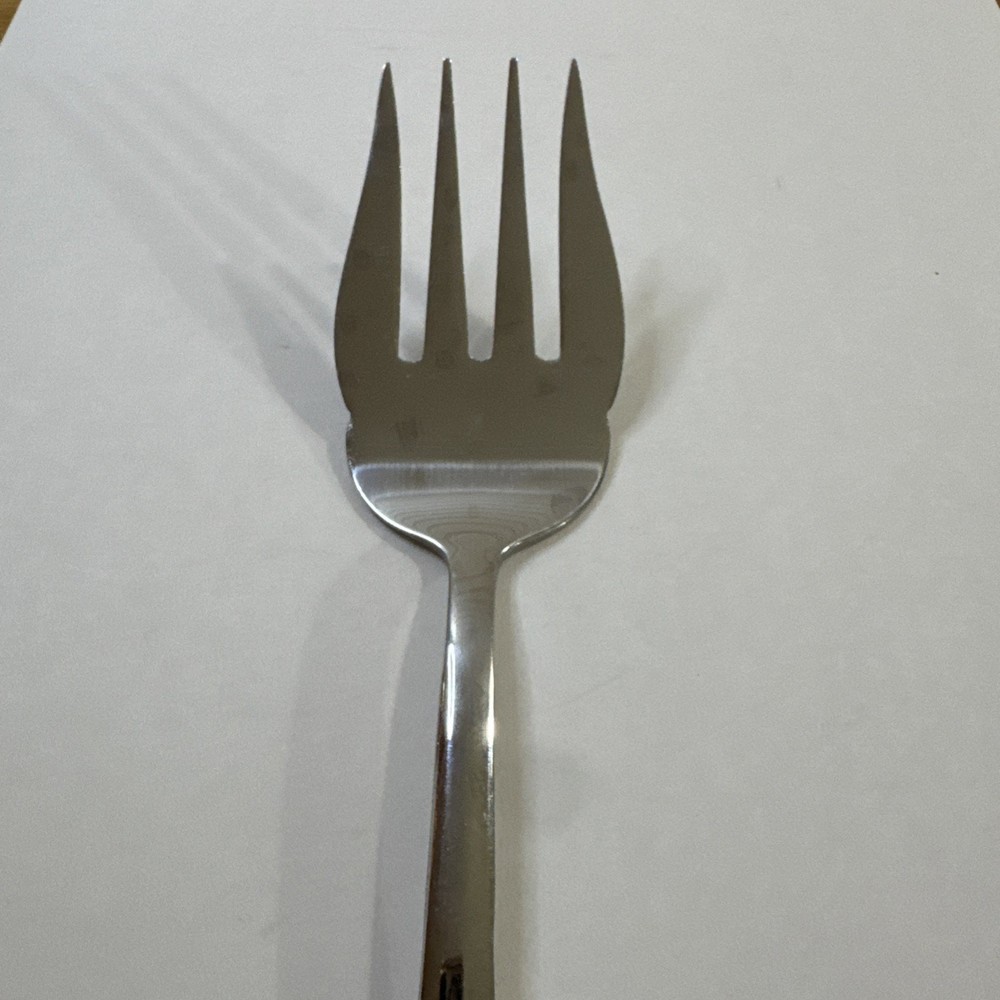 Pfaltzgraff Simplicity Flatware 18/10 Stainless Serving Meat Fork 8.75”