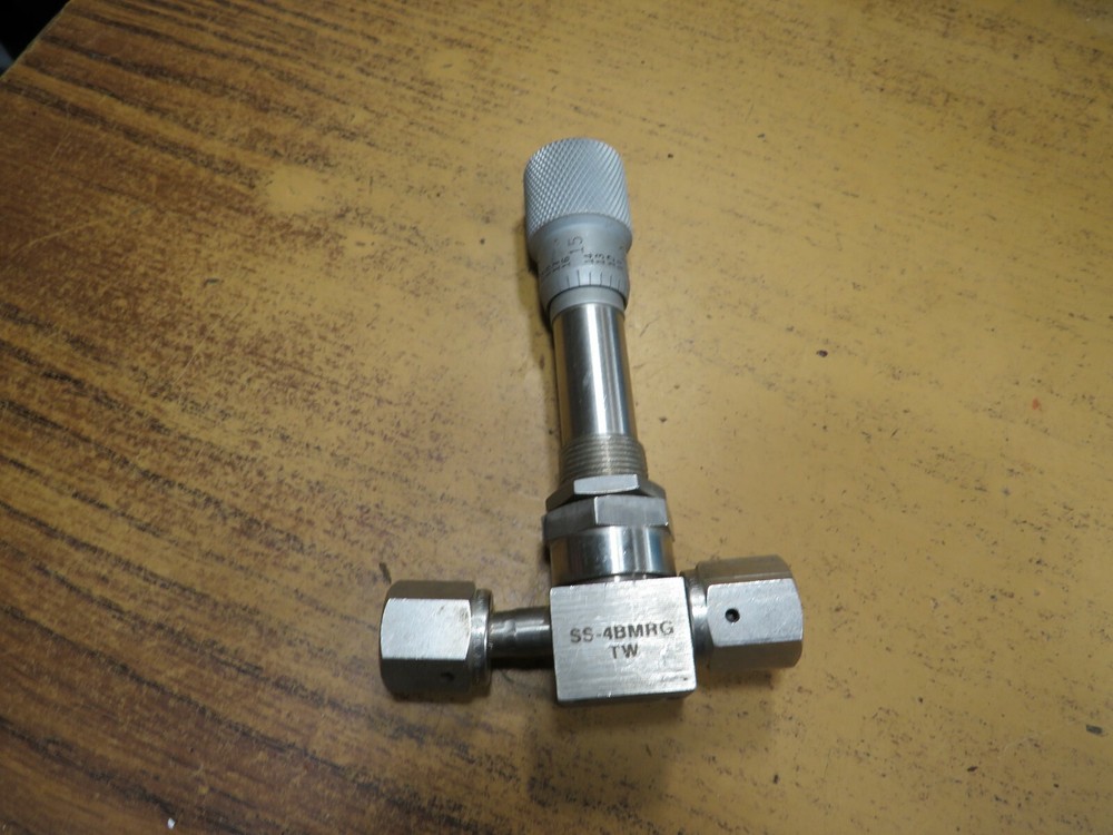 Nupro SS-4BMRG TW Micrometer Valve Micro Adjust