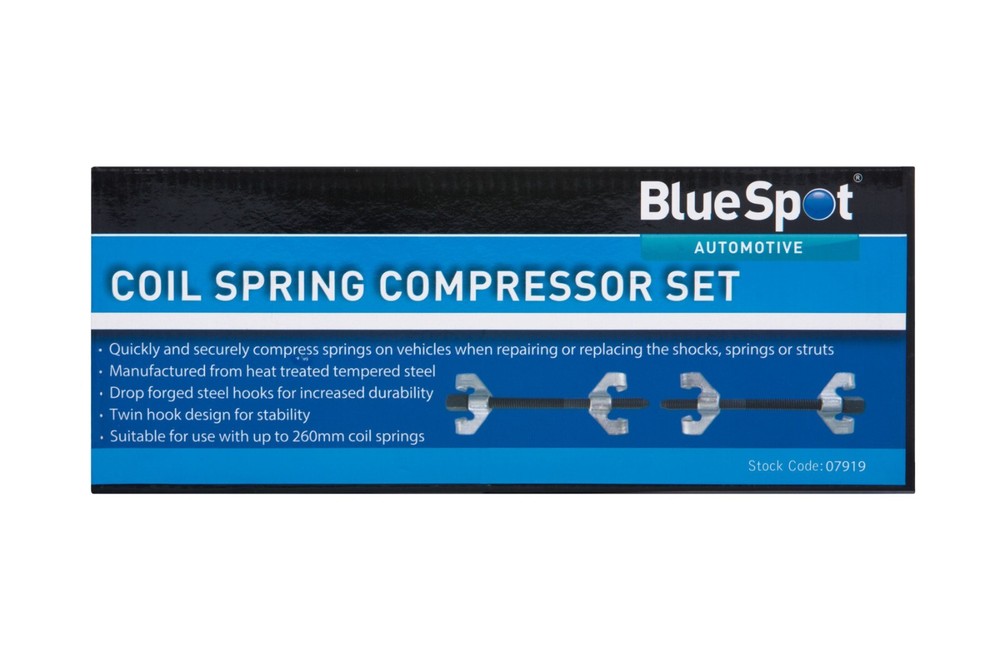 BlueSpot Tools 07919 Coil Spring Compressor Set