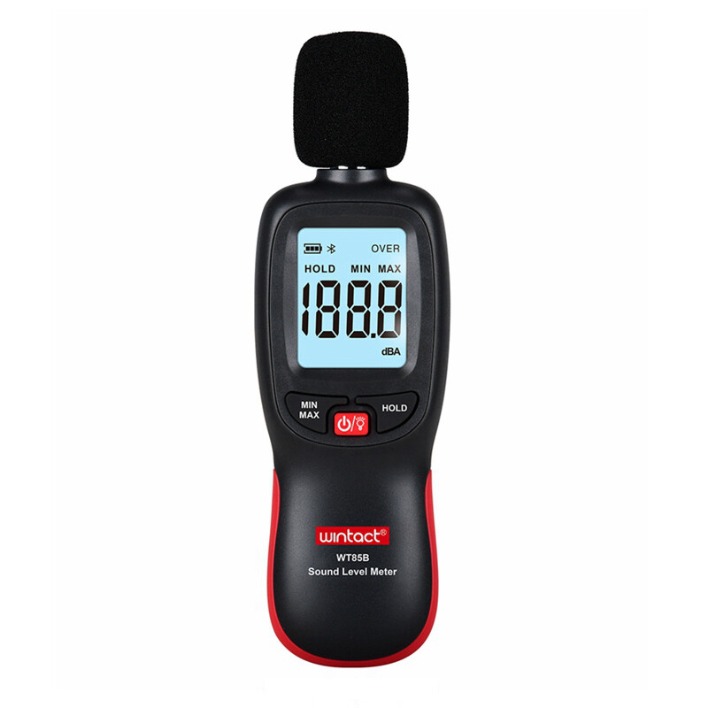 Sound Level Meter Noise Tester 30-130dBA 20000 Data Record Bluetooth App
