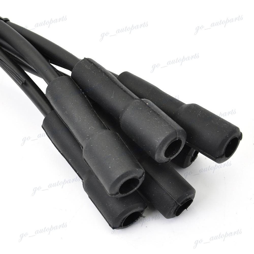 6X Spark Plugs + Wire Set & Coil Pack For Town & Country Grand Caravan 3.3L 3.8L