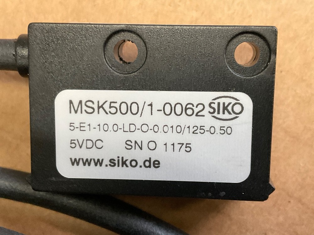 Siko MSK500/1-0062 position sensor 5-e1-10.0-ld