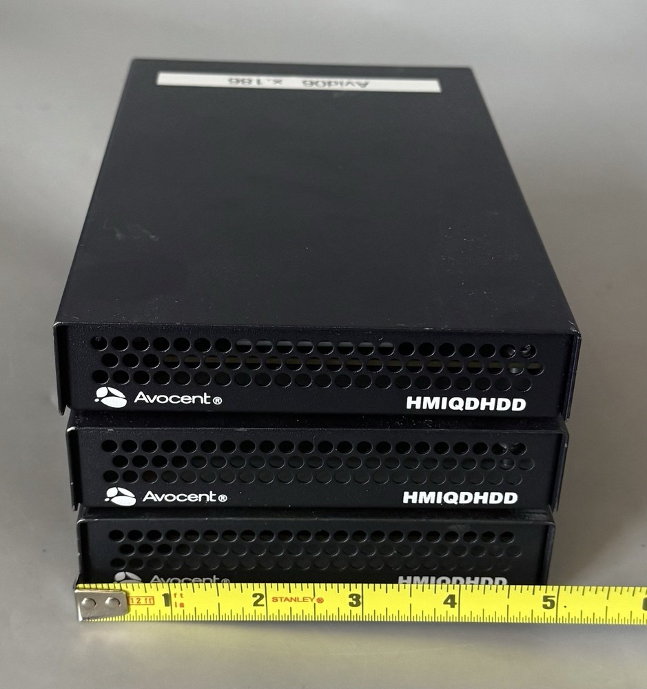 Untested — Lot of 3 Avocent HMIQDHDD Computer Interface Modules — Must Read