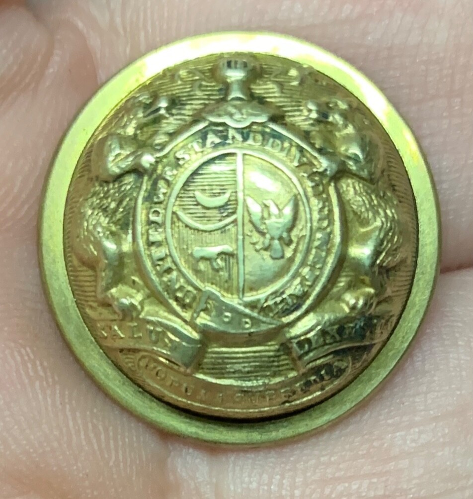 Missouri Militia Civil War Coat Button