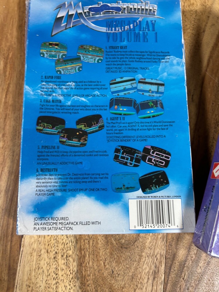 Vtg. Deadstock Commodore Diskette 64/128 Storm Action Arcade Computer Software