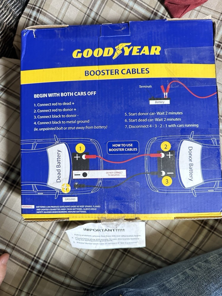 GOOD YEAR Booster Cables