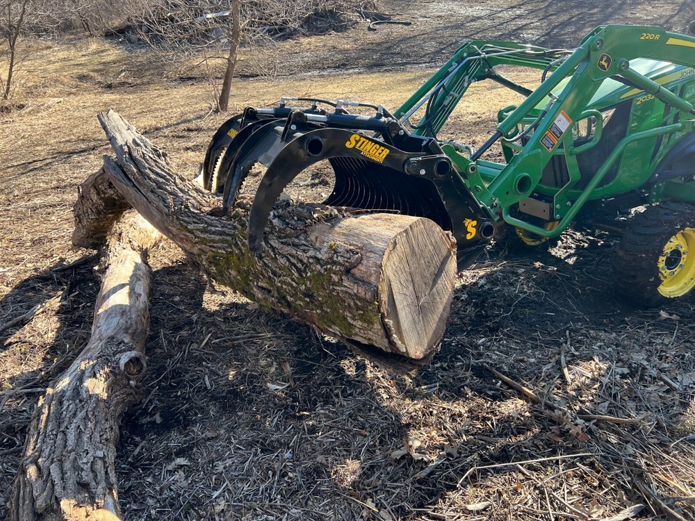 Stinger Compact Rock Grapple Bucket - CROG