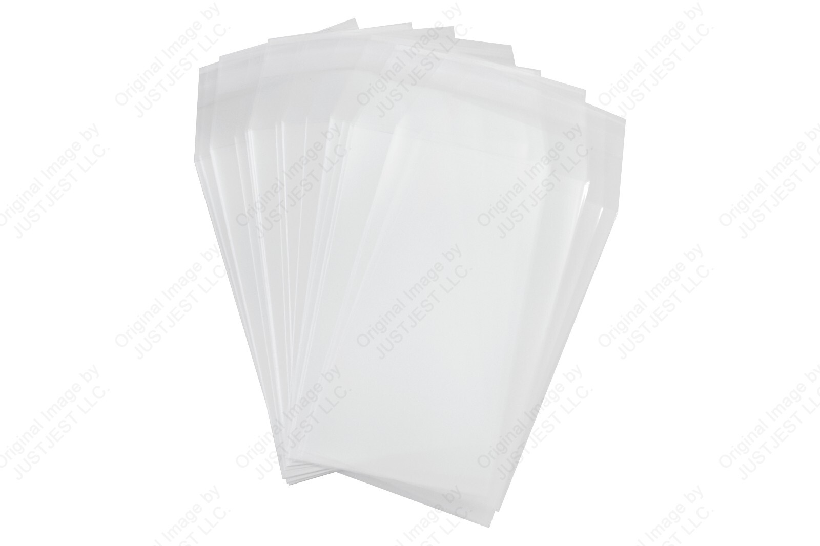 Pokemon Booster Pack Protective Sleeves - x50 Self Sealing Clear View Sleeves
