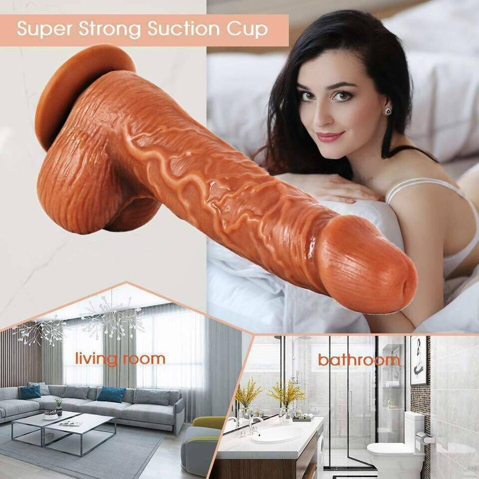 Telescopic Realistic Thrusting Dildo Vibrator Sex Toys for Women Remote Control
