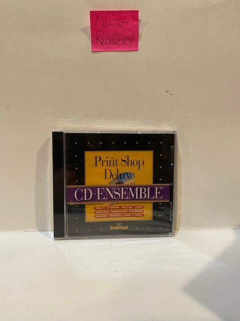 The Print Shop Deluxe CD ENSEMBLE