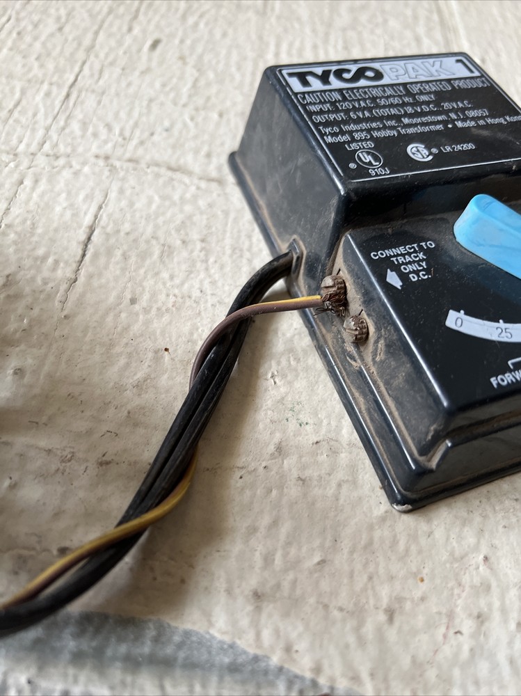 Tyco Pak 1 (Model 895) Train Transformer Controller