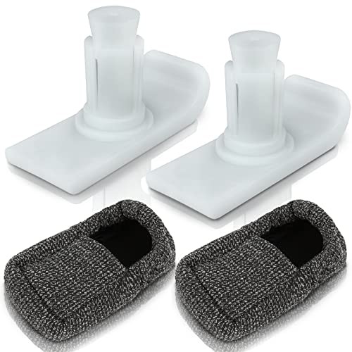 Vive Walker Ski Glides - Universal Replacement Feet - Heavy Duty, Durable