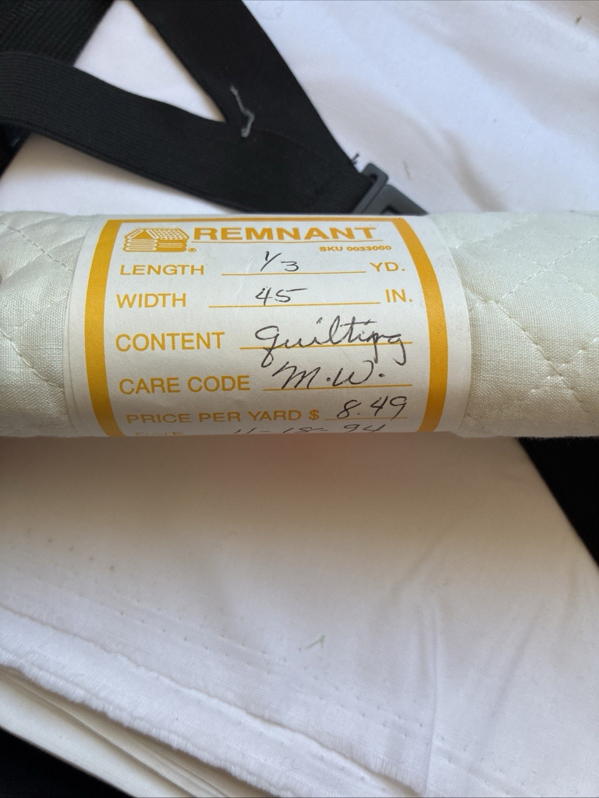 Portable Quilting Organizer Case Kit w Fabric Thread Clips Pattern