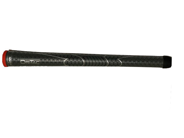 NEW WINN DRI-TAC GOLF GRIP. DARK GRAY. STANDARD SIZE. 5DT-DG.