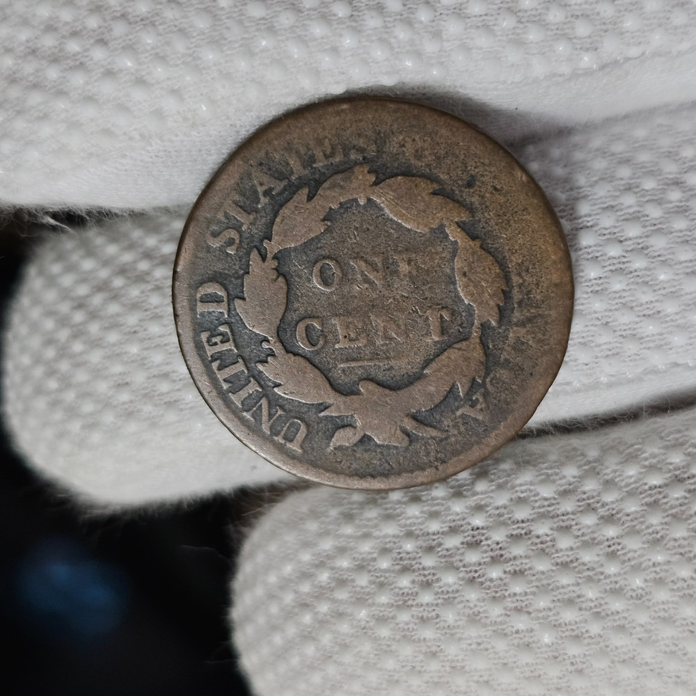 1816 Large Cent N.2 Completely Rotated Reverse Rare Error Coin