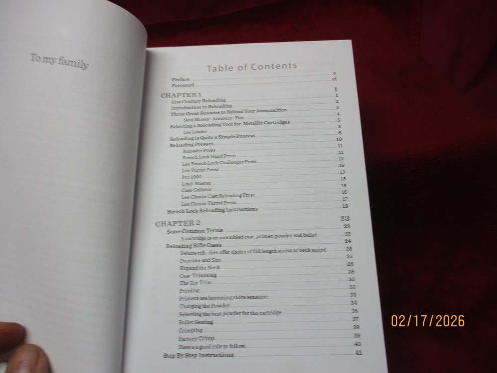 2019 Modern Reloading, 2nd Edition, Lee Precision , Richard Lee Reloading Manual