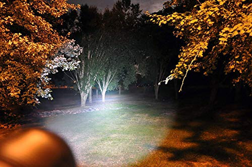 Super Bright LED Tactical Flashlight Rechargeable Work Light w/ Holster (2-PACK)