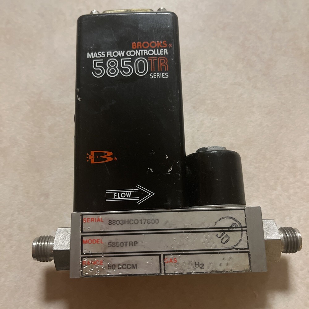 Excellent Brooks 5850TR Mass Flow Controller 5850 TR Series QTY