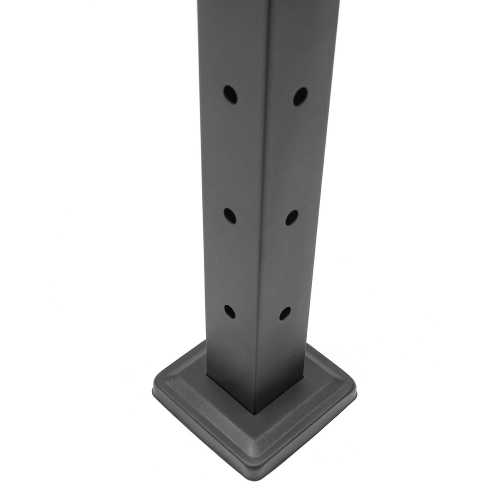 Square Cable Railing Post Wood Concrete Level Deck Corner Post Stainless