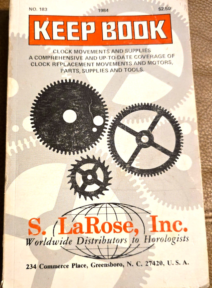 1984 Keep Book by S. LaRose, Inc. No. 183