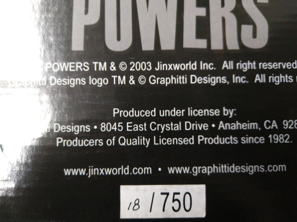 L.E. POWERS Christian WALKER Statue #/750 ⭐Brian Michael Bendis⭐️ iMage Comics