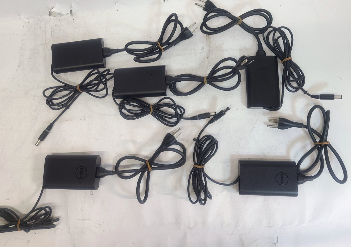 Mixed Lot of 10 Dell 65w LA65NM130 HA65NM130 Slim AC Adapters