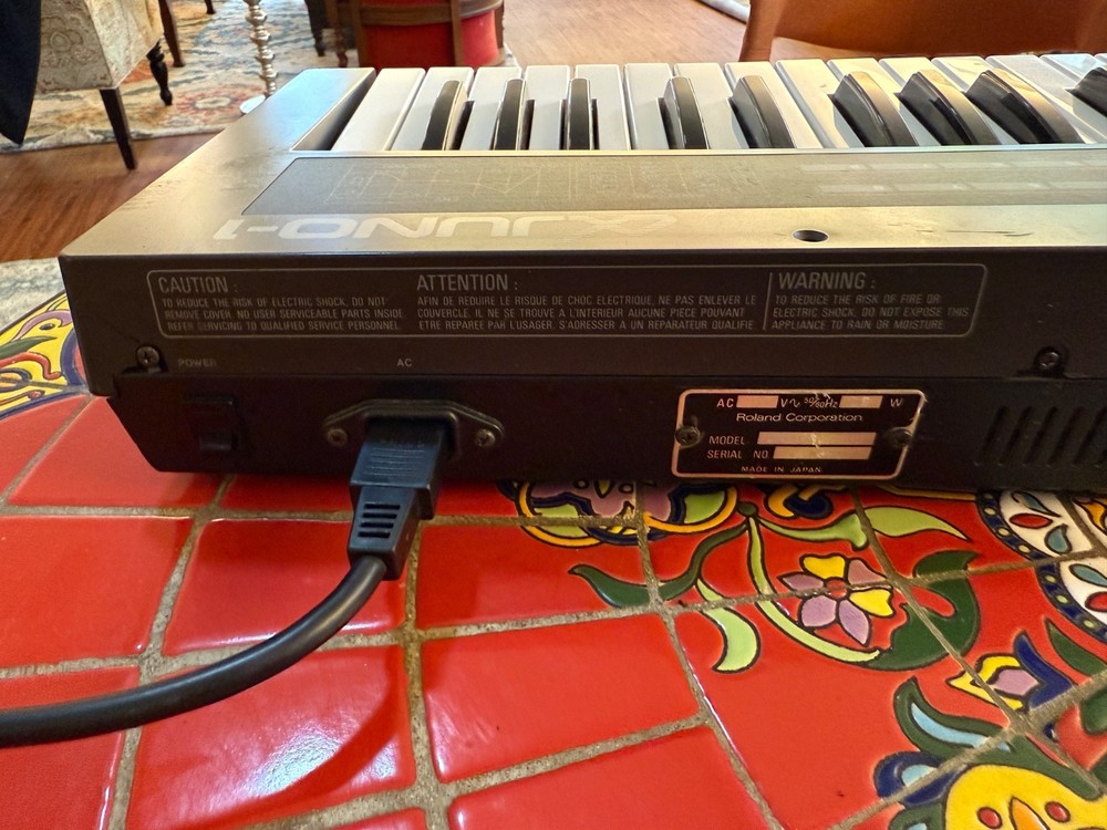 Roland Alpha Juno-1 49-Key Programmable Polyphonic Synthesizer 1985