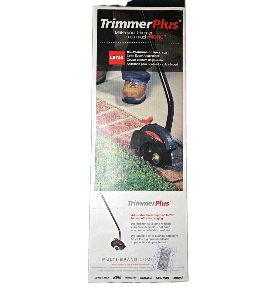 Trimmer Plus LE720-Lawn Edger Attachment-Multi Brand Compatible